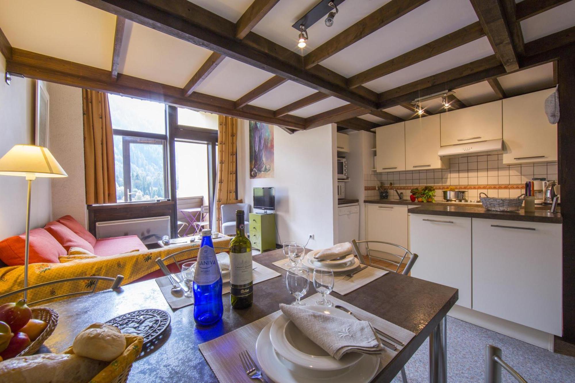 Résidence Grand Roc - Bruyères 207 - Happy Rentals Chamonix Extérieur photo